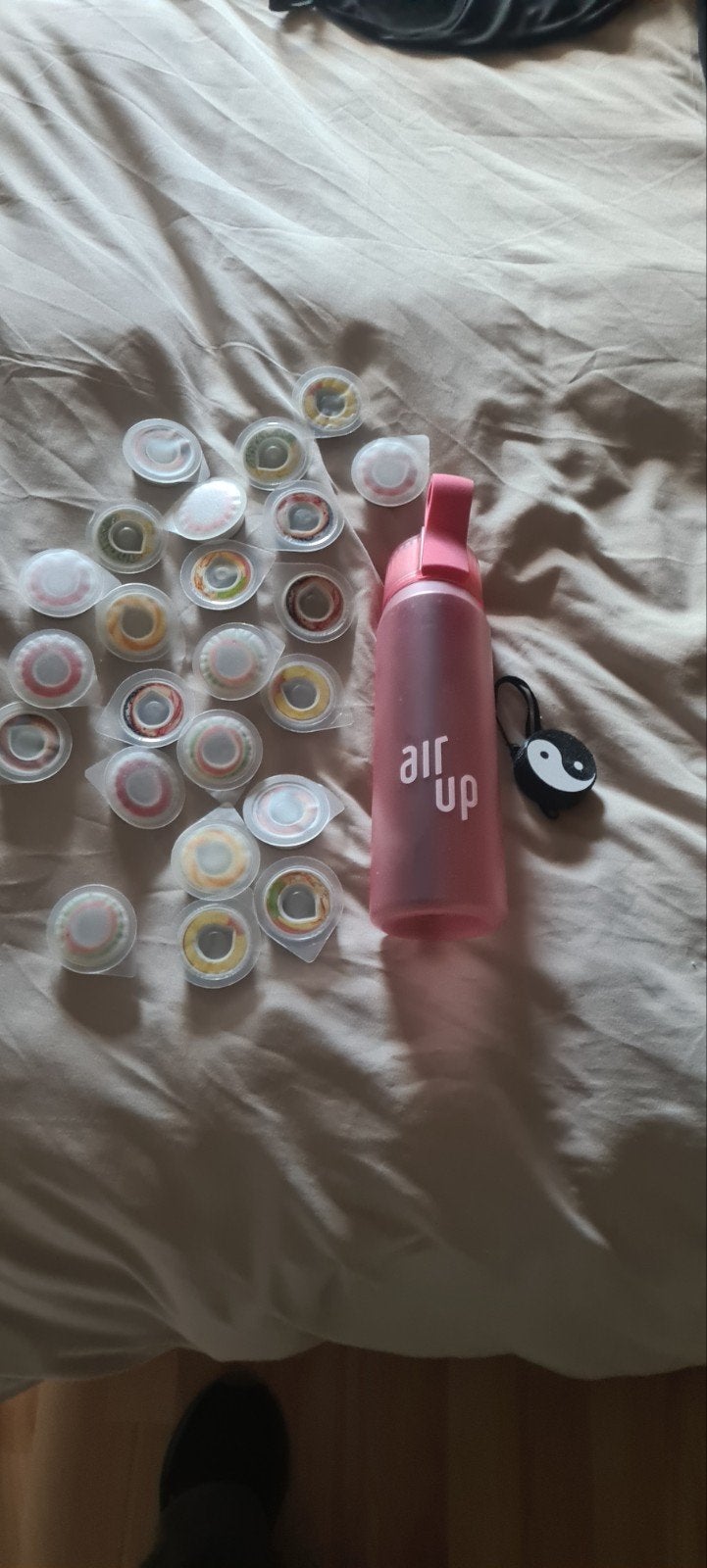 Air Up fles met diverse pods, Sport en Fitness, Ophalen of Verzenden, Gebruikt