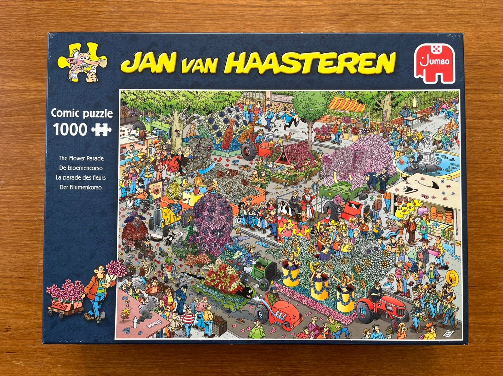 Jan van Haasteren - Flower Parade - 1000p, Ophalen, 500 t/m 1500 stukjes, Zo goed als nieuw