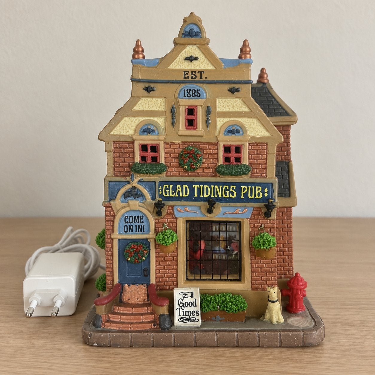 Lemax glad tidings pub, Diversen, Ophalen of Verzenden, Nieuw