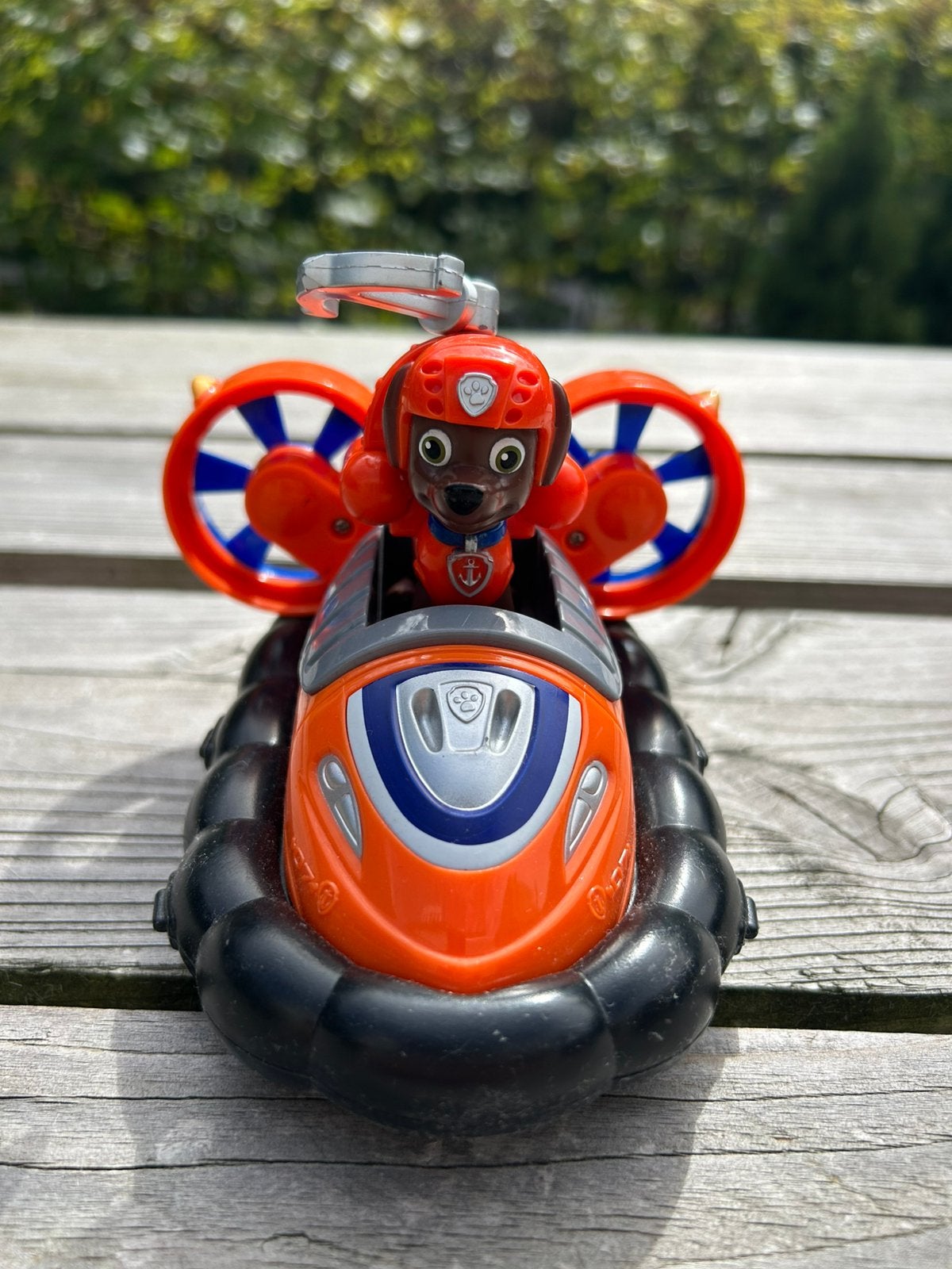 Paw Patrol voertuig Zuma, Ophalen, Gebruikt