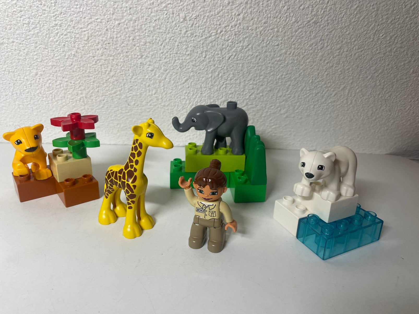 Duplo 4962 Baby Zoo, Ophalen of Verzenden, Zo goed als nieuw, Compleet, Duplo