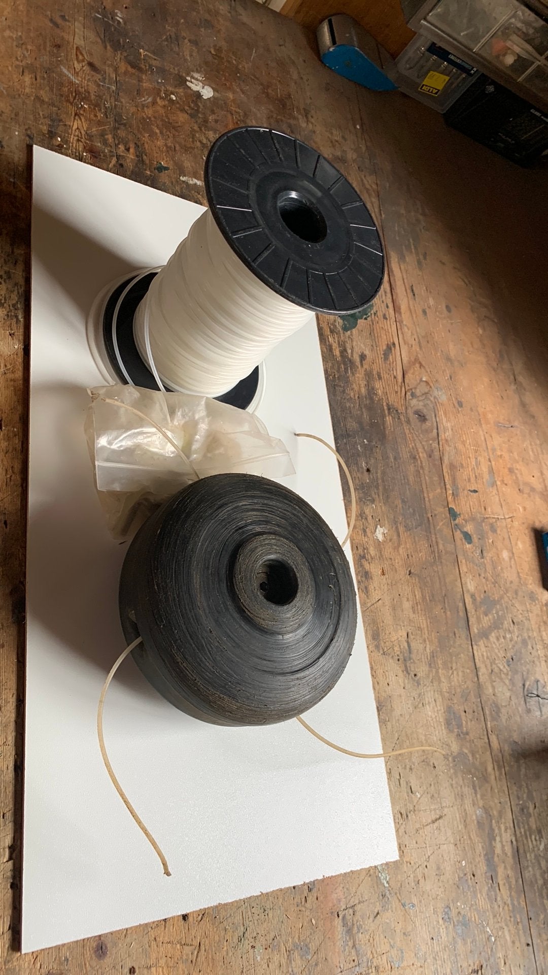 Tuin gereedschap kop bosmaaier met nylon draad, Ophalen of Verzenden, Gebruikt