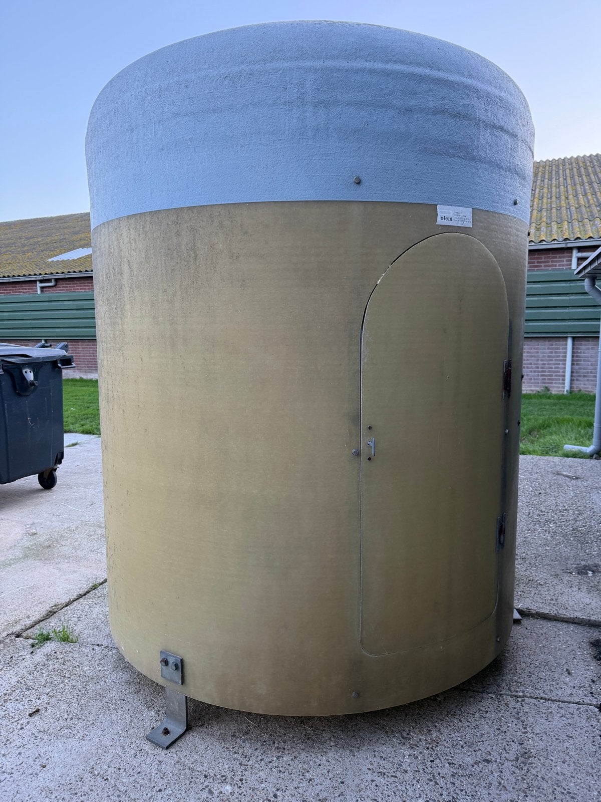 Polem voerhut / polyester voeropslag / voersilo / wegerhut, Ophalen, Gebruikt, A, A