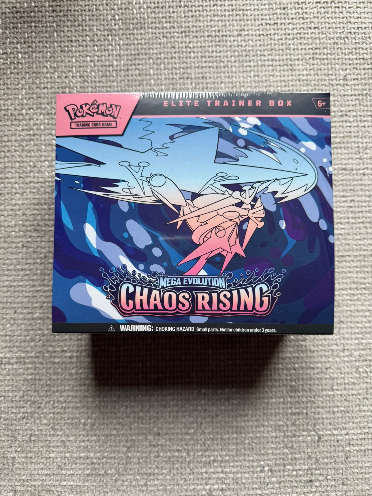 Pokémon Elite Trainer Box ETB Chaos Rising Sealed, Ophalen of Verzenden, Nieuw, Boosterbox, Foil