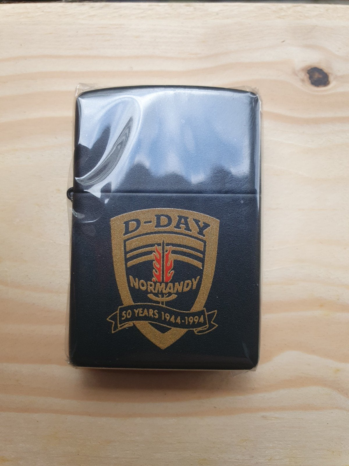 Zippo D-Day Normandy 50 Jaar 1944-1994, Ophalen of Verzenden, Overige soorten, Overige gebieden, Overige typen