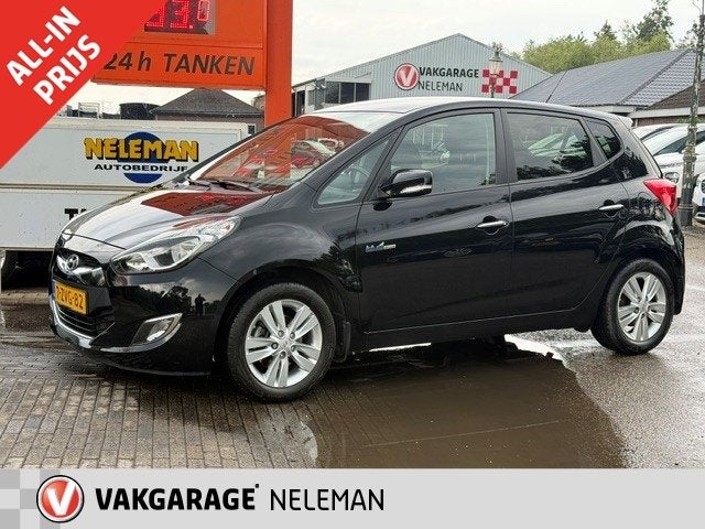 HYUNDAI IX20 1.4i blue 90pk Go! lichtmetaal trekhaak rijklaa, Voorwielaandrijving, Stof, Gebruikt, Zwart