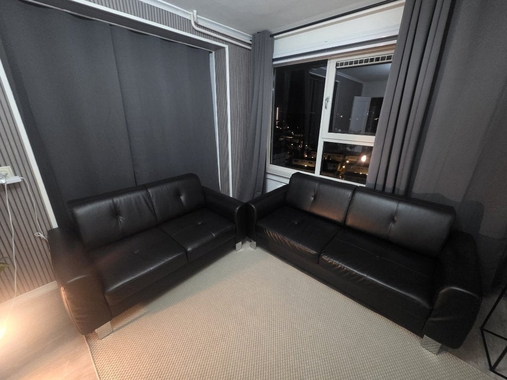 set bank, Ophalen, 150 tot 200 cm, Tweepersoons, Zo goed als nieuw