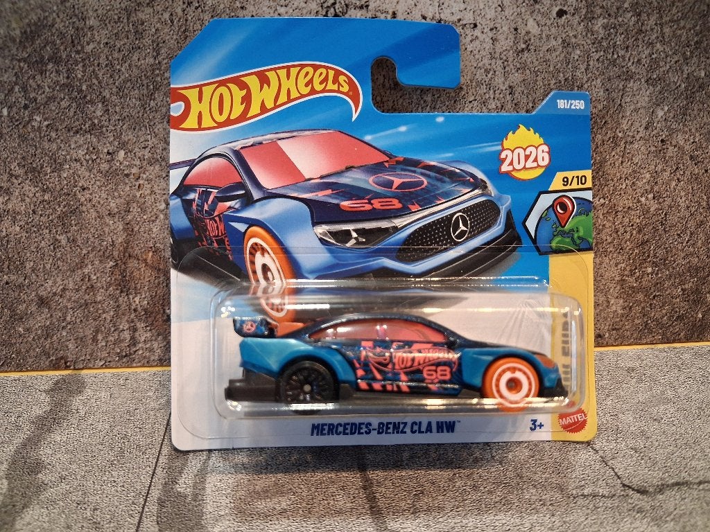 Mercedes-Benz CLA HW van Hot Wheels, Hobby en Vrije tijd, Modelauto's | Overige schalen, Ophalen, Nieuw, Auto