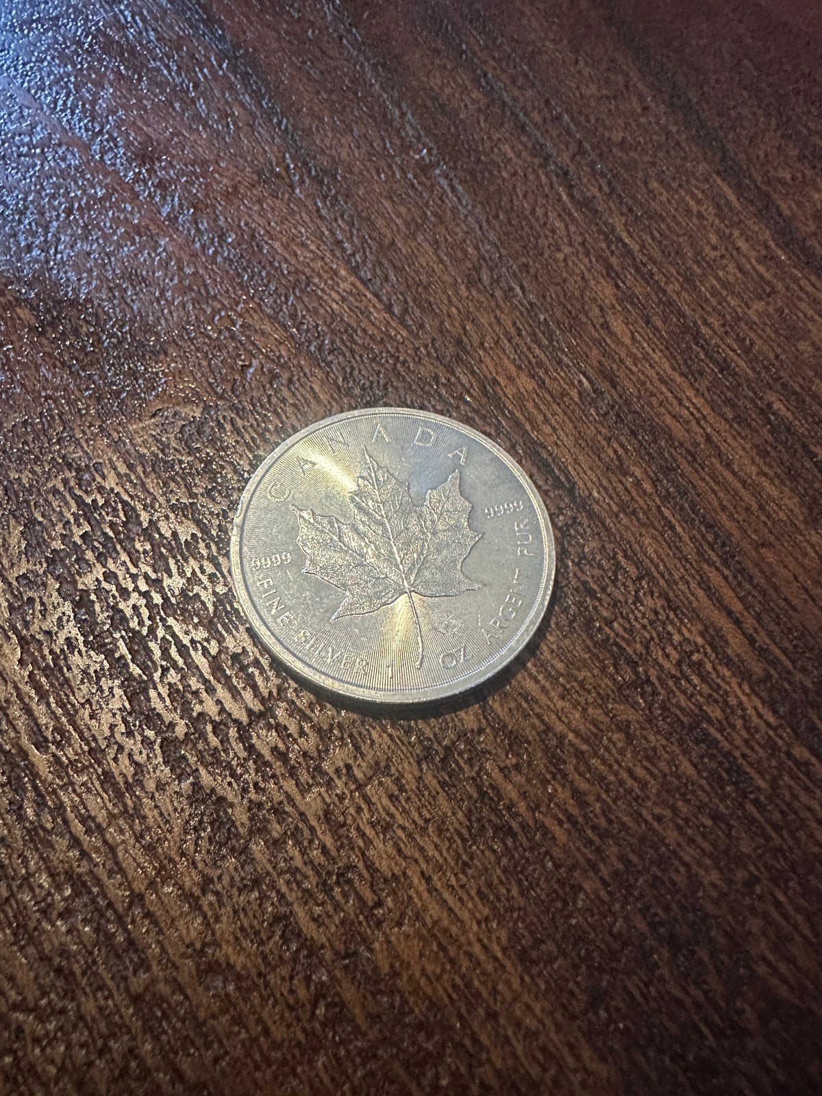 Canada Maple Leaf 2018 – 1 Oz 9999 Zilver – 5 Dollars, Ophalen of Verzenden, Zilver, Losse munt, Zilver