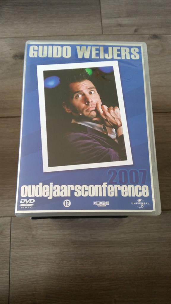 DVD Guido Weijers oudejaarsconference 2007, Vanaf 12 jaar, Ophalen of Verzenden, Zo goed als nieuw, Stand-up of Theatershow