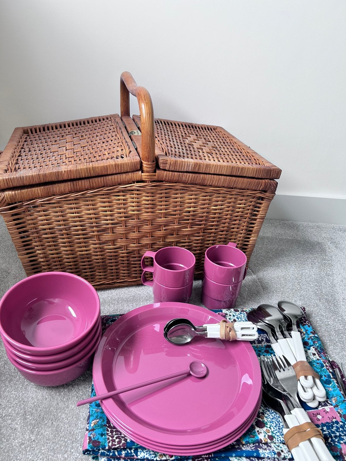 Picknickmand, Ophalen, Zo goed als nieuw