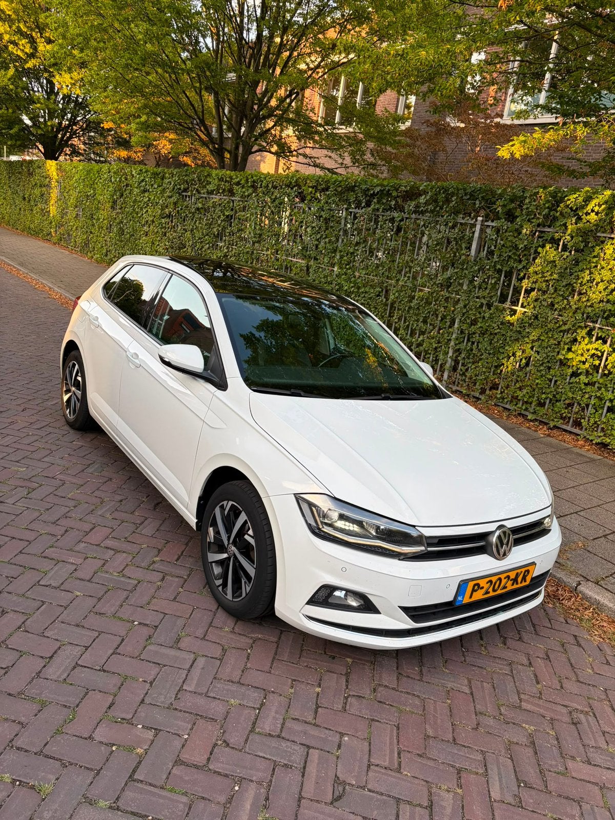 Volkswagen Polo 1.0 TSI 115pk 7-DSG 2018 Wit, Stof, Zwart, Wit, 115 pk