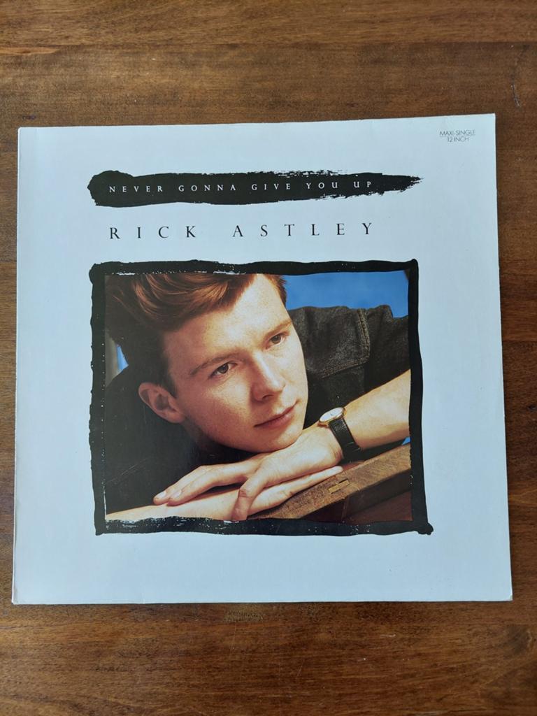 Rick Astley - Never Gonna Give You Up Maxi-Single, Gebruikt, Originele persing, Ophalen of Verzenden, Pop