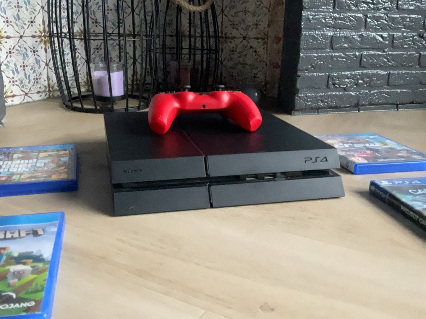 mooi onderhoude playstation 4, Ophalen of Verzenden, Zo goed als nieuw, Met 1 controller, Slim