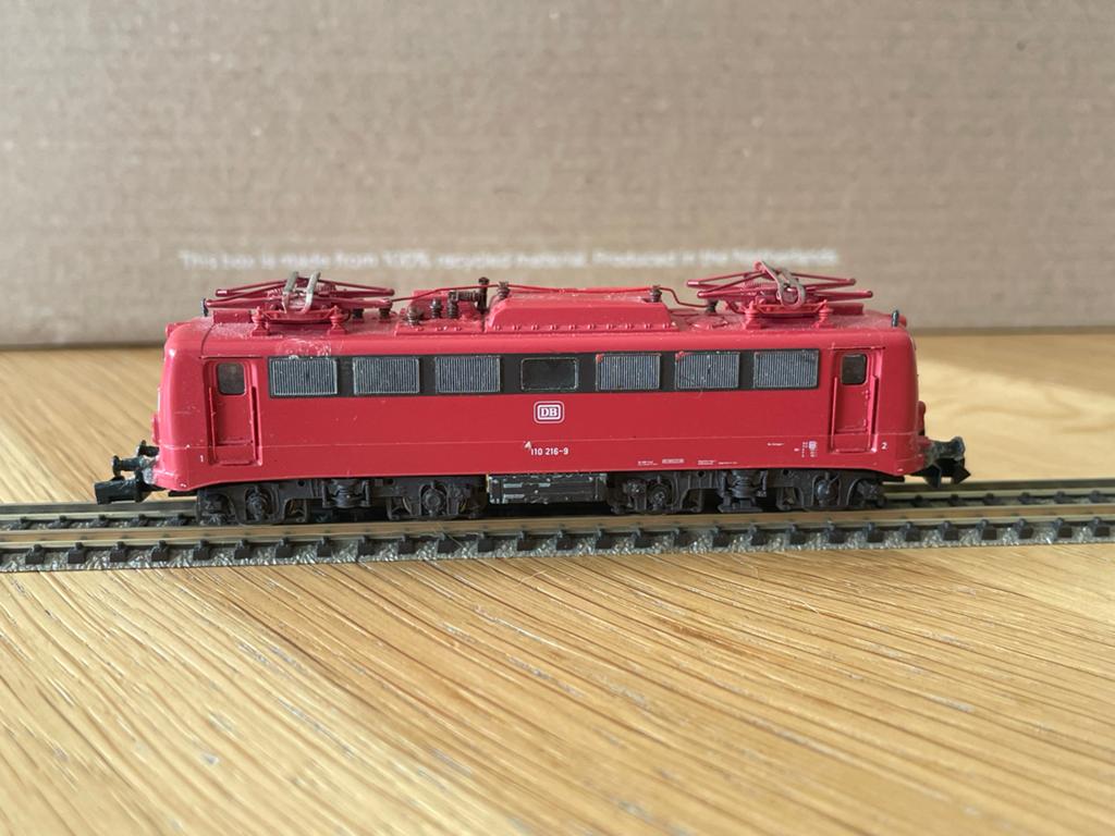 Elektrische locomotief 7336 - Gebruikt, Hobby en Vrije tijd, Modeltreinen | N-Spoor, Gebruikt, Fleischmann, Ophalen of Verzenden