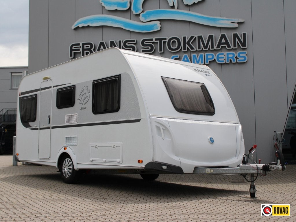 Knaus Sport 460 UE Mover Voortent Enkele bedden Fietsenrek, Caravans en Kamperen, Bedrijf, Treinzit, Knaus, Overige typen