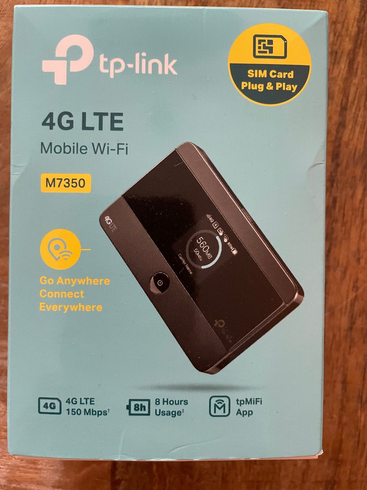 TP-Link M7350 4G LTE Mobiele Wi-Fi Router, Ophalen, Nieuw, Router