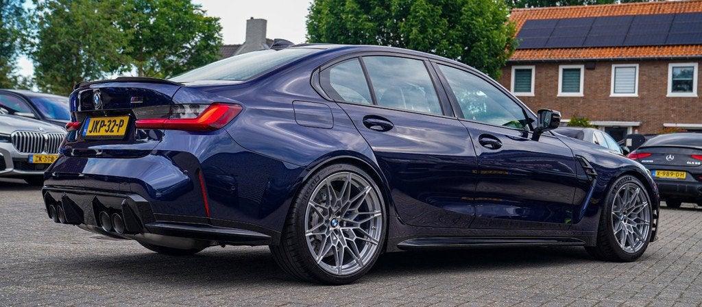 BMW 3-serie M3 Competition | Tansanitblau II metallic | Two, Auto's, Automaat, Achterwielaandrijving, Gebruikt, Euro 6