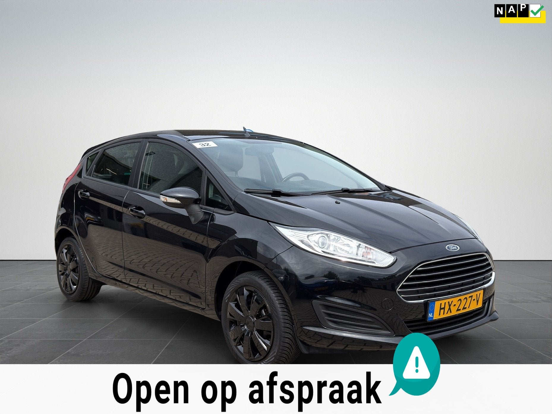 Ford Fiesta 1.0 Style Airco|Navigatie|Bluetooth|NAP, Auto's, Dealer onderhouden, Euro 6, 525 kg, Origineel Nederlands