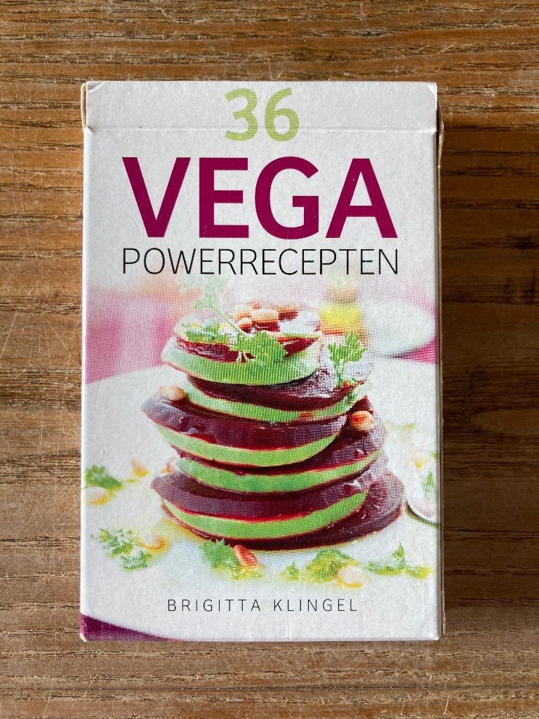 Koppenhol - 36 Vega powerrecepten - zgan, Ophalen of Verzenden, Zo goed als nieuw, Brigitta Klingel, Gezond koken