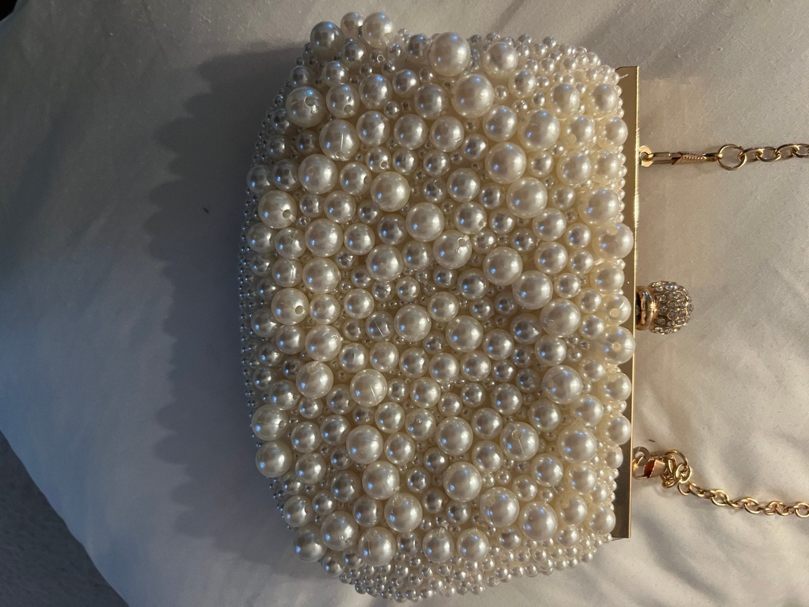 Bruidstasje, Ophalen of Verzenden, Zo goed als nieuw, Zwart, Accessoires