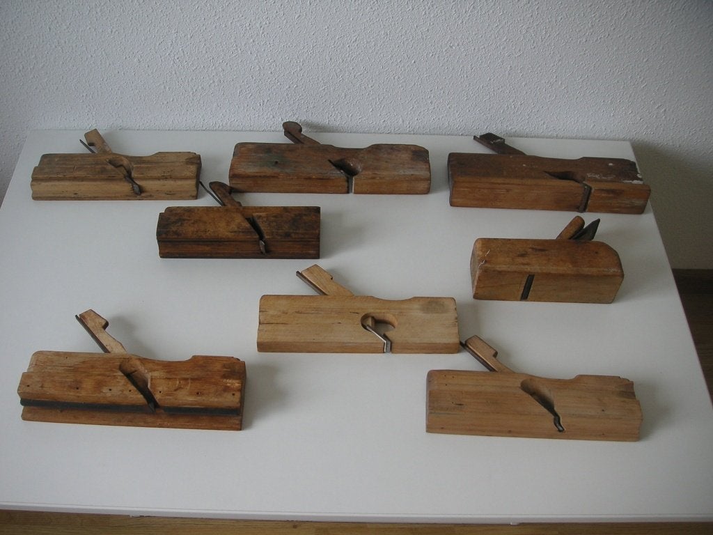 Antieke Schaven 8 stuks, Ophalen