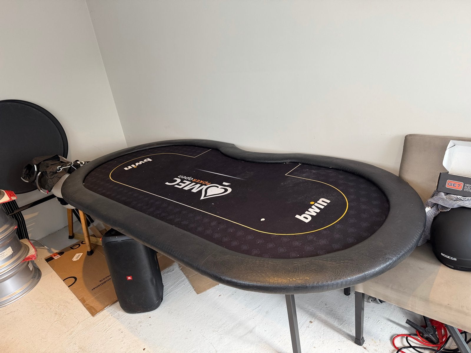 Bwin MEC Poker Open Pokertafel, Hobby en Vrije tijd, Drie of vier spelers, Ophalen of Verzenden, Gebruikt