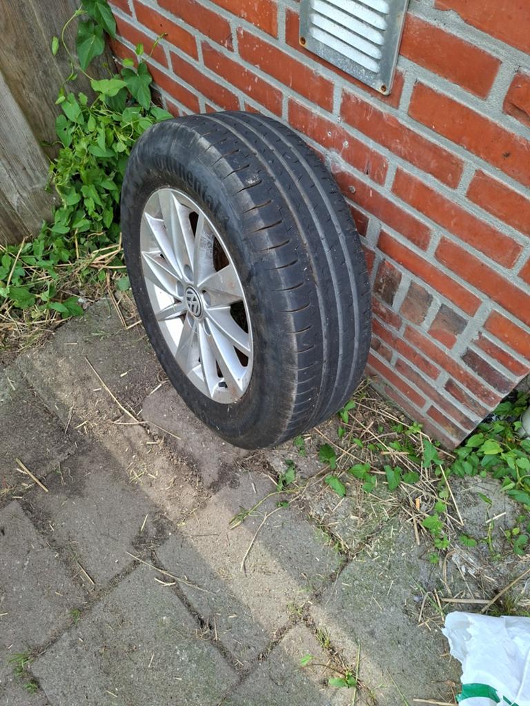 4 velgen in goede staat golf 6, Ophalen, Gebruikt