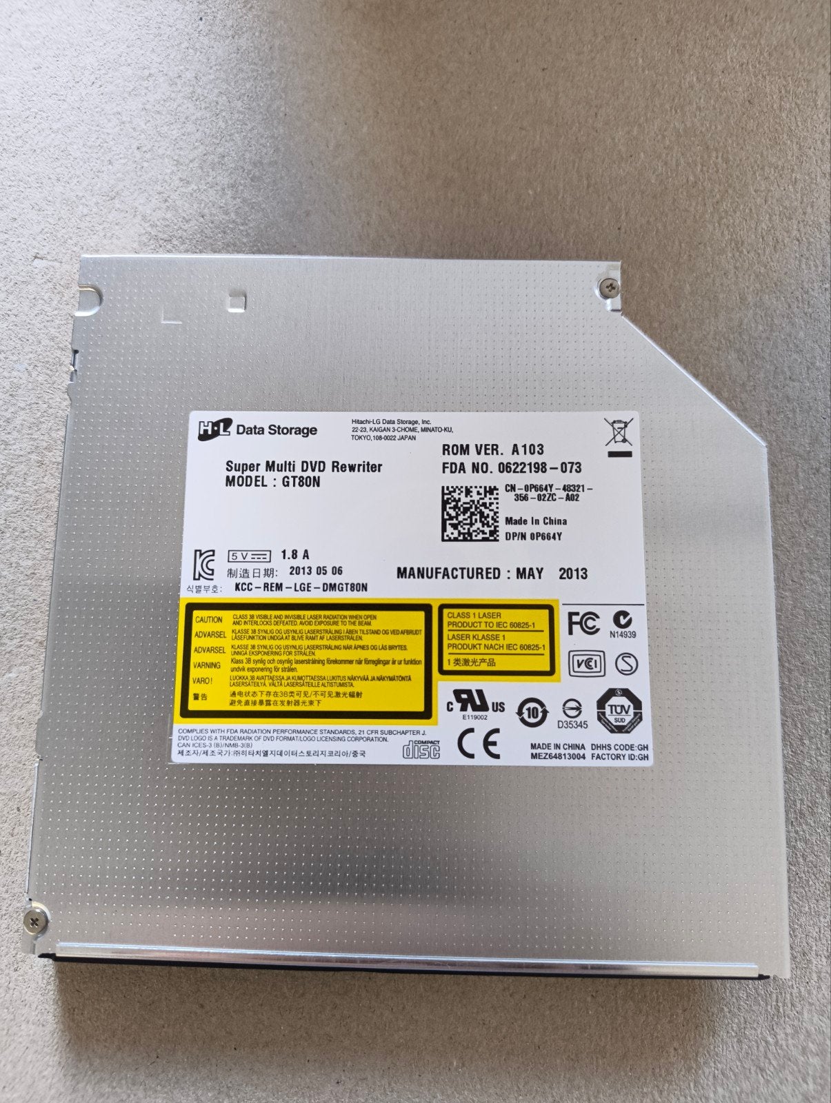 super multi dvd rewriter (NOS), Computers en Software, Ophalen of Verzenden, Nieuw, Dvd