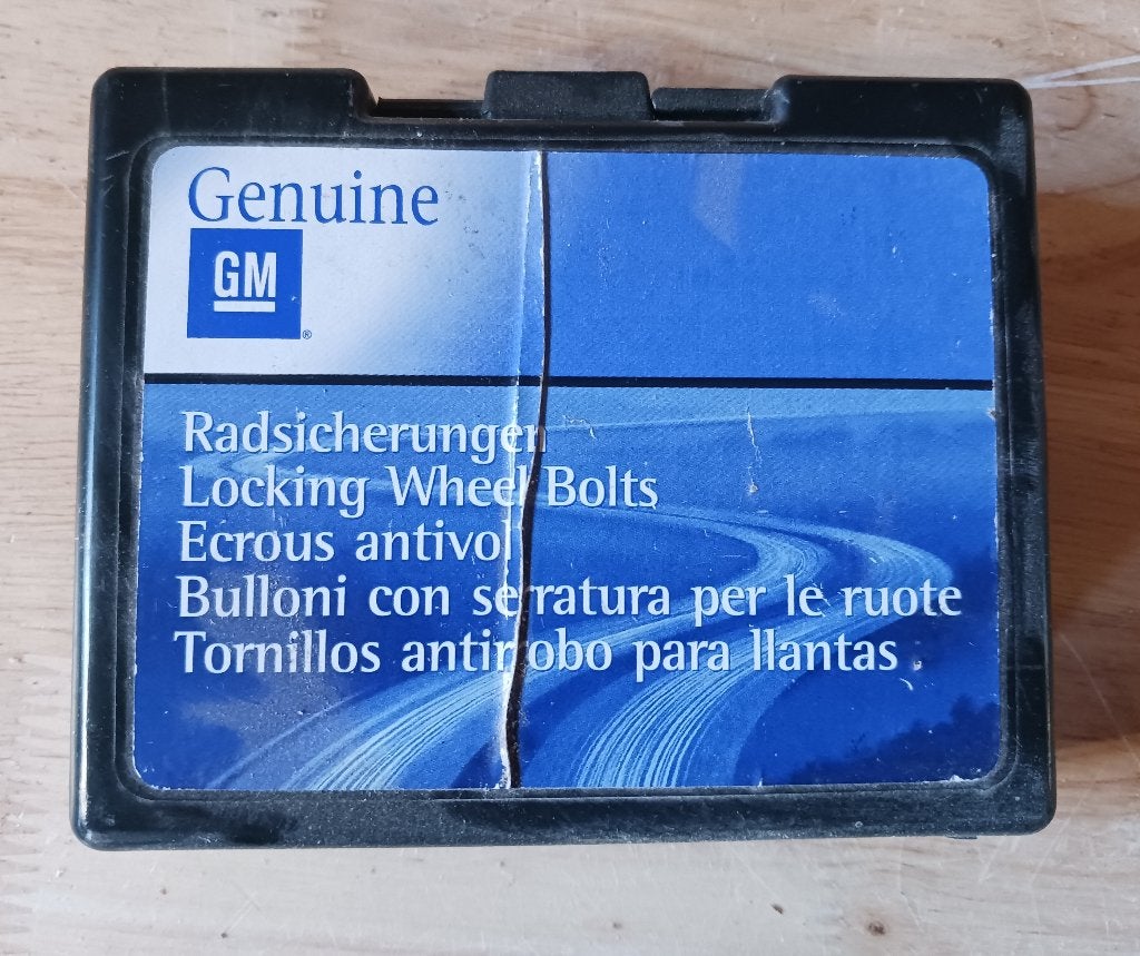 Originele Opel/ Chevrolet GM Wielslotbouten, Ophalen of Verzenden, Zo goed als nieuw