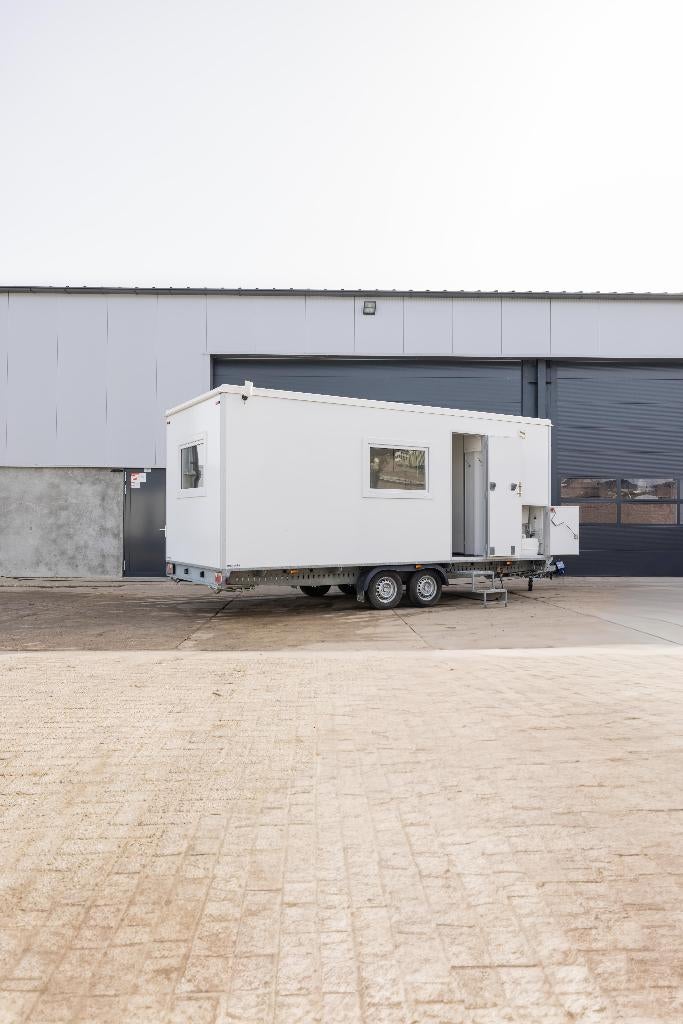 Mobiele woonunit 570 TE KOOP, Zakelijke goederen, Machines en Bouw | Keten en Containers, Ophalen