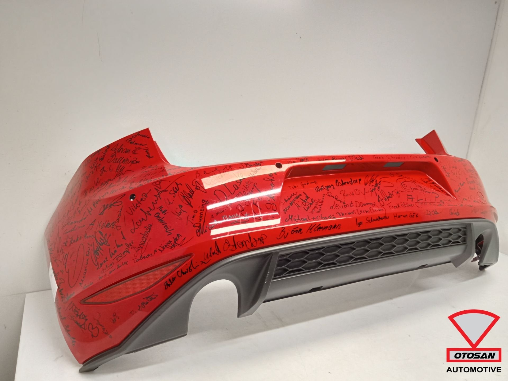 VW Golf 7 2013-2017 GTI Achterbumper Bumper 4xPDC Origineel!, Gebruikt, Volkswagen, Volkswagen AG, Bumper