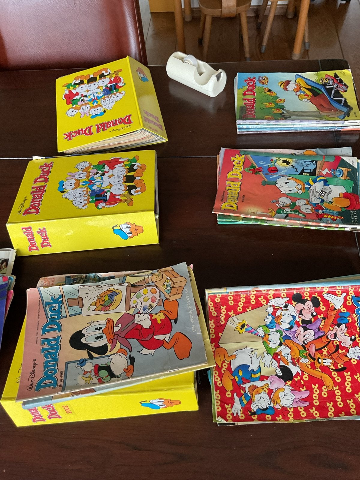 Donald Duck stripboeken collectie., Meerdere stripboeken, Ophalen of Verzenden, Gelezen