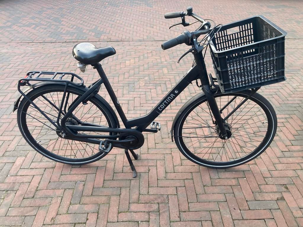 Cortina Common N7 ND 57cm - Stadsfiets met Voordrager, 56 cm of meer, Ophalen, Zo goed als nieuw, Versnellingen