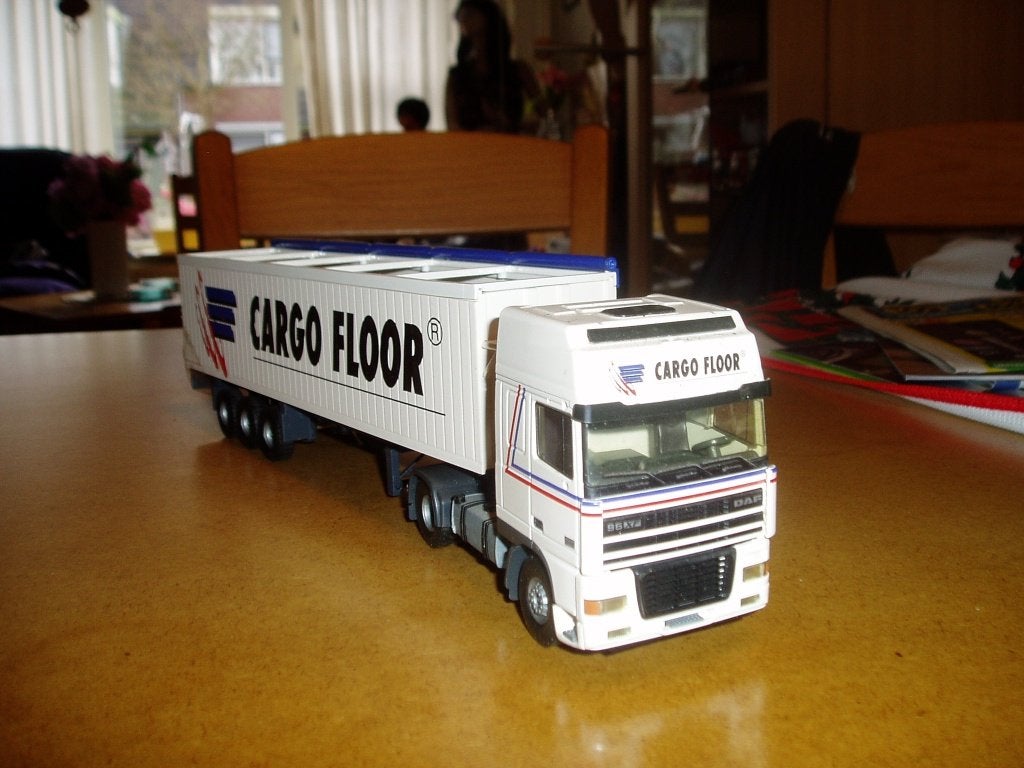 daf cargo floor, Ophalen of Verzenden, Zo goed als nieuw, Bus of Vrachtwagen, Lion Toys