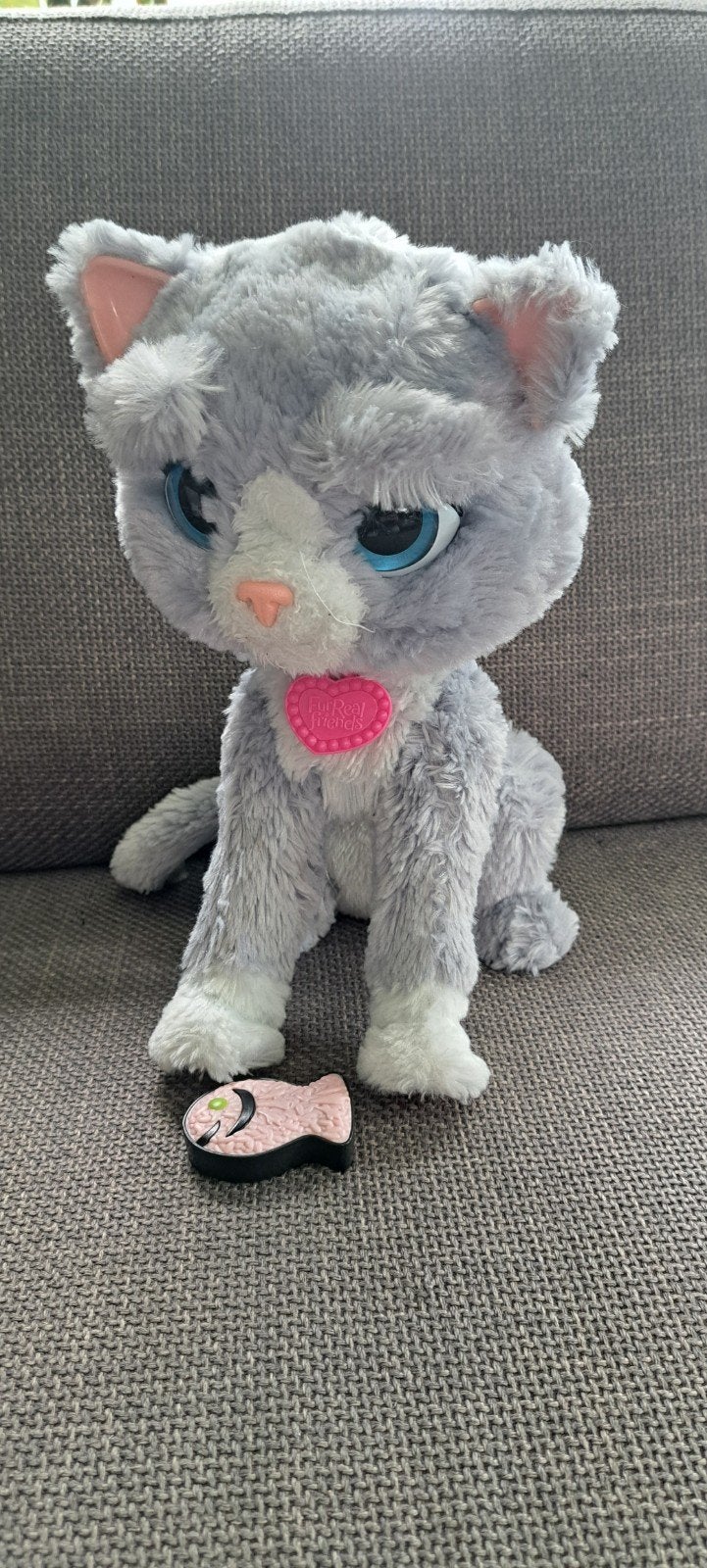 FurReal Friends interactieve kat met geluid en beweging, Ophalen, Overige merken, Overige karakters, Grijs