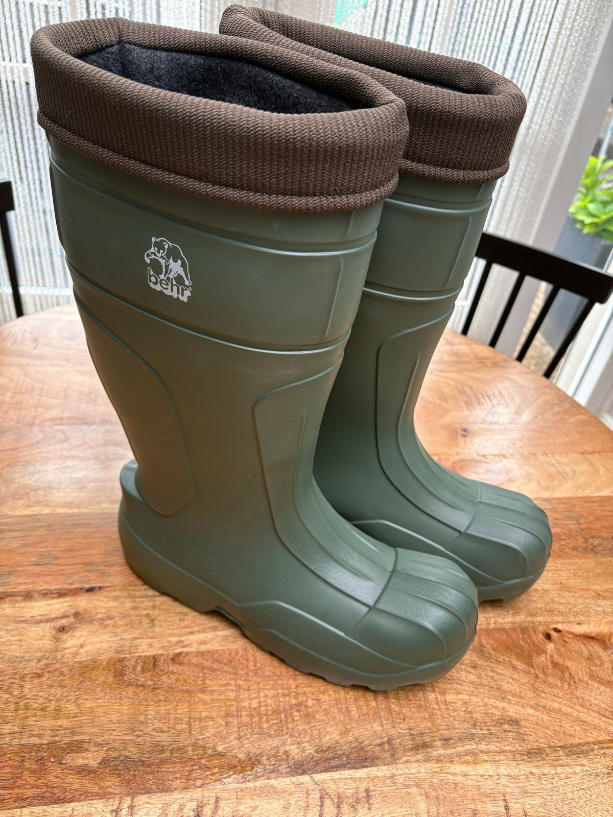 Behr Visserslaarzen NIEUW ! - Warm en Waterdicht maat 45, Ophalen of Verzenden, Nieuw, Kleding