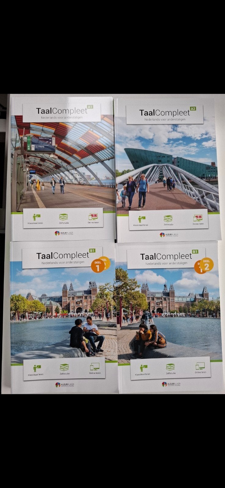 NT2 Nederlands TaalCompleet Set A1+A2+B1 deel 1 en deel 2, Ophalen of Verzenden, Alpha, Nieuw, Overige niveaus