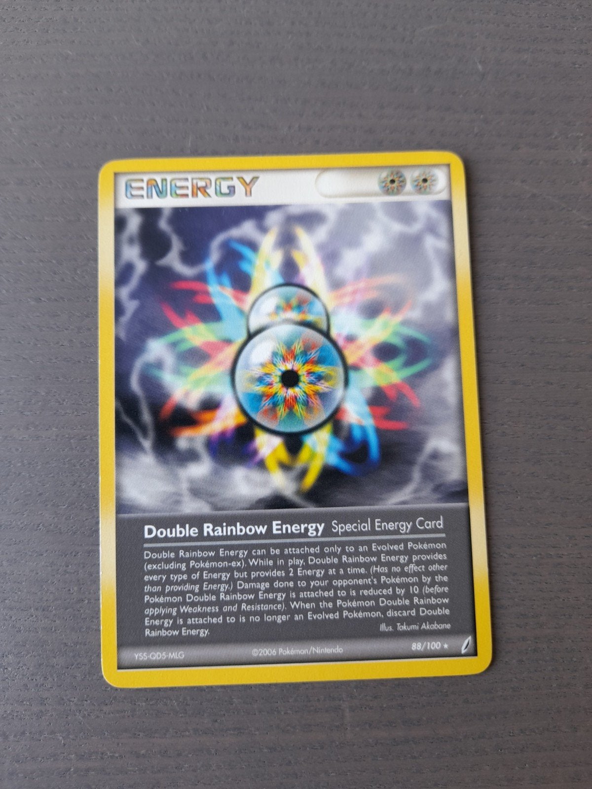 Crystal guardians 88/100 double rainbow energy, Ophalen of Verzenden, Gebruikt, Losse kaart