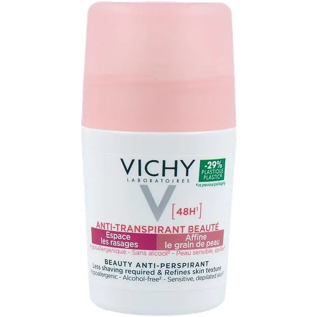 Vichy Anti-Transpiratie Beauty Roller Deodorant 48 uurRoller, Verzenden, Nieuw, Deodorant of Bodyspray