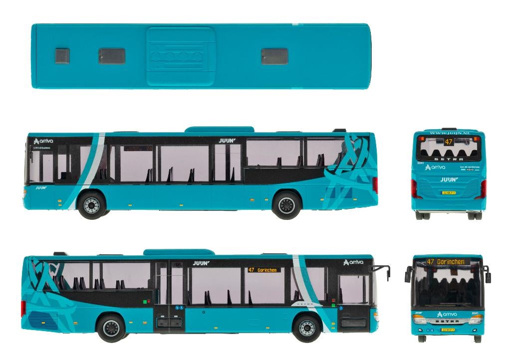 Kibri 1127001 Setra S 415 LE Arriva Rivierenland (Juijn), Overige merken, Viessmann Modelltechnik, Info@kibri.de, Nieuw