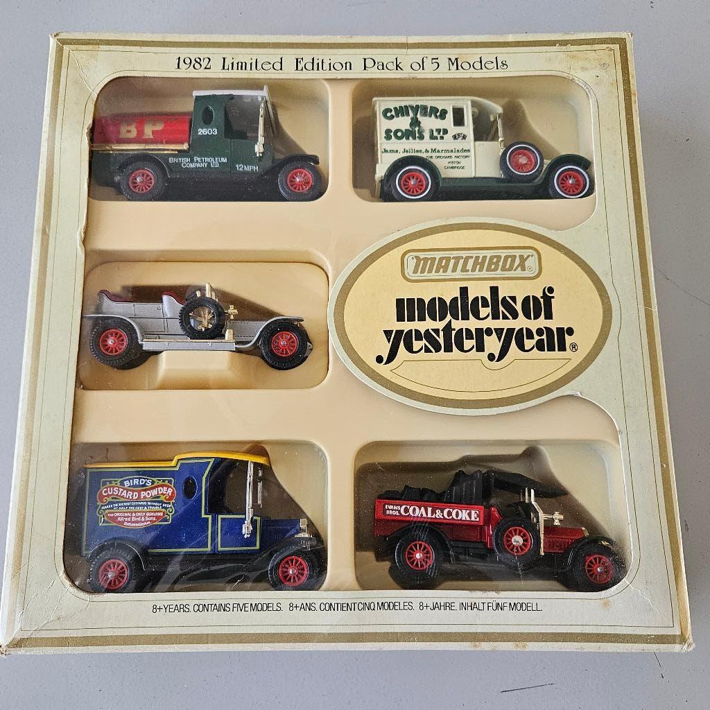 MATCHBOX MODELS OF YESTERYEAR: LIM. ED.  PACK OF 5 MODELS, Ophalen of Verzenden, Zo goed als nieuw, Auto, Matchbox
