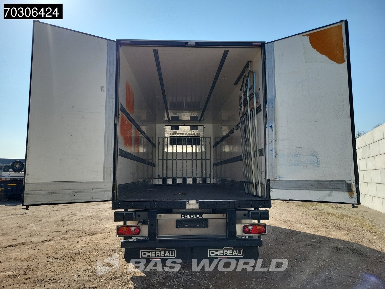 Chereau CRD3 3 assen, Auto's, Stof, Overige brandstoffen, Wit, Bedrijf