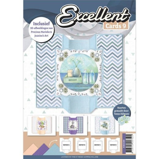 Exellent, Specialties, Box, Figure, Quick & Easy, Hobbyzine, Hobby en Vrije tijd, Kaarten | Zelf maken, Verzenden, Nieuw, Overige thema's