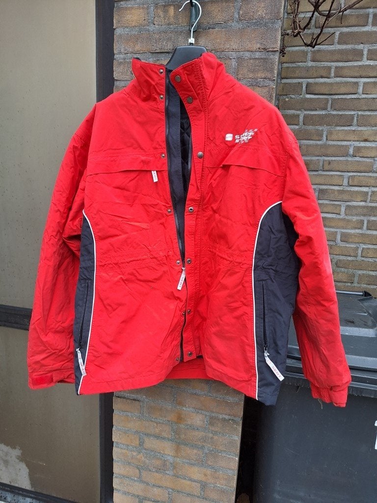 Seat Sport - Winterjas - Maat XL - Rood/Zwart - Seat dealer, Ophalen of Verzenden, Gedragen, Maat 56/58 (XL), Jack