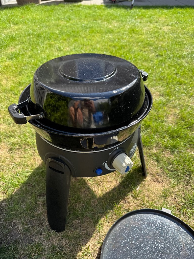 Cadac Safari Chef 2 - Compacte en veelzijdige gasbarbecue, Ophalen of Verzenden, Gebruikt
