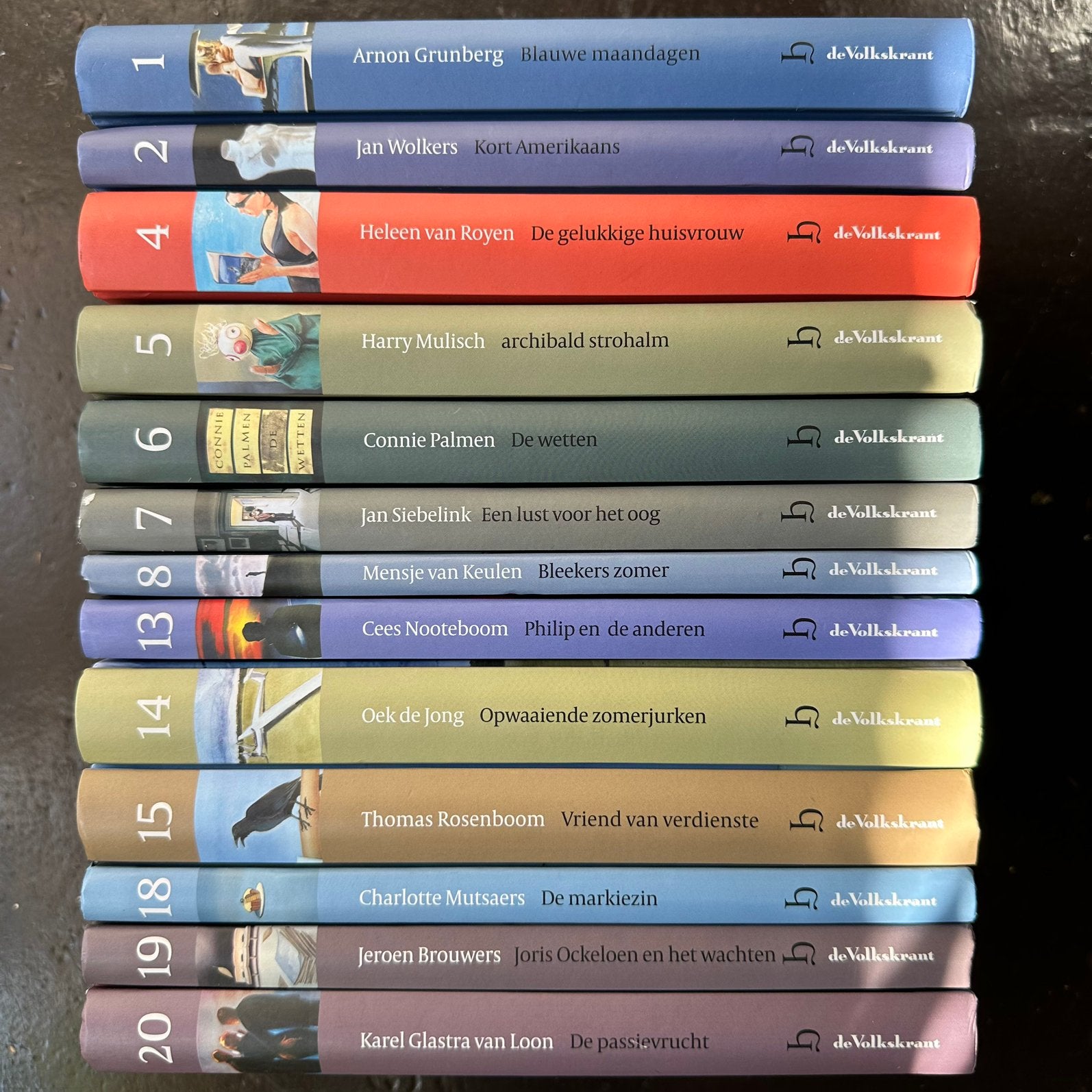 13 debuutromans (Volkskrant-serie), Boeken, Ophalen, Zo goed als nieuw