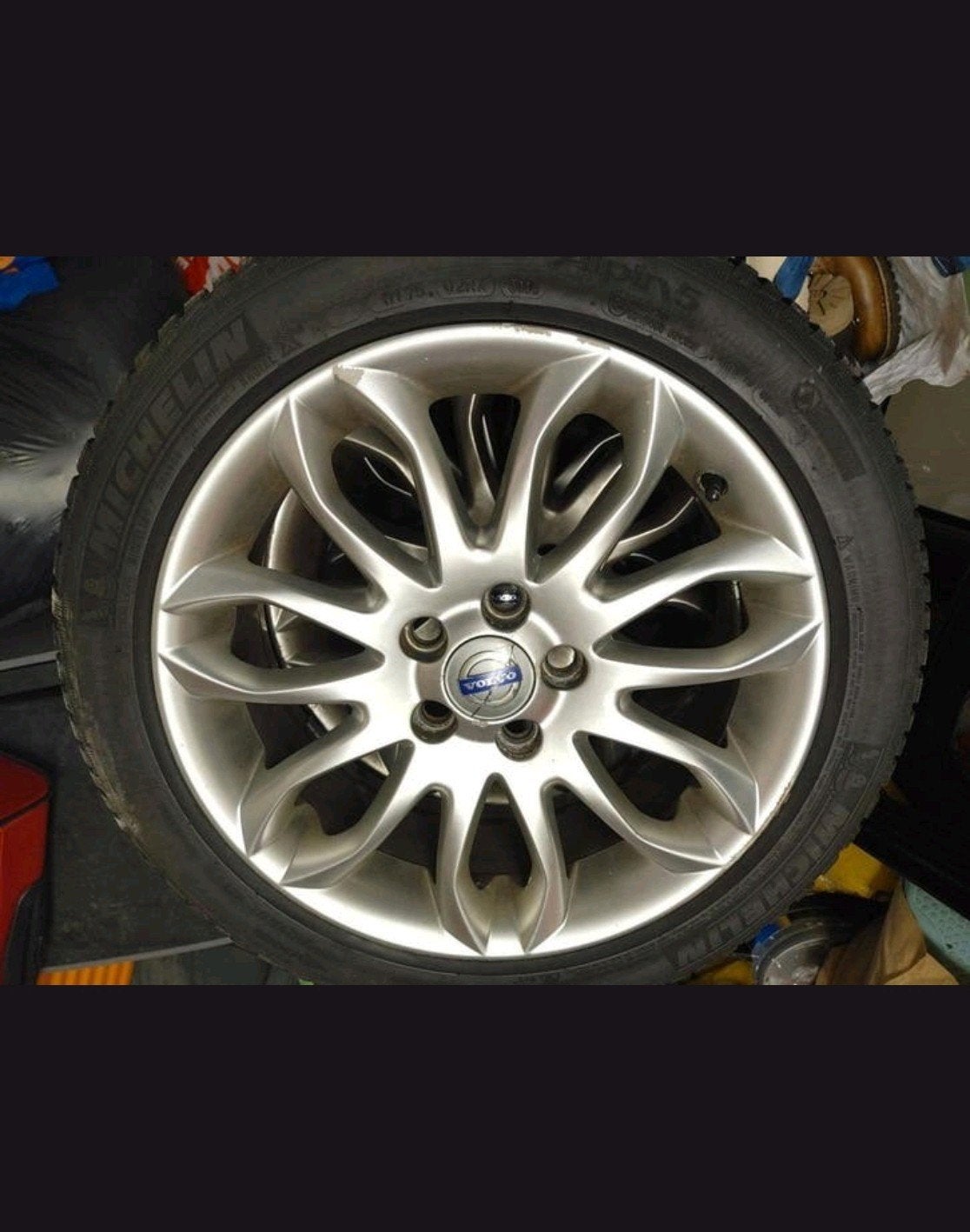 Volvo V40 S40 C30 17 inch velgen met Michelin banden, Ophalen, Gebruikt, Volvo