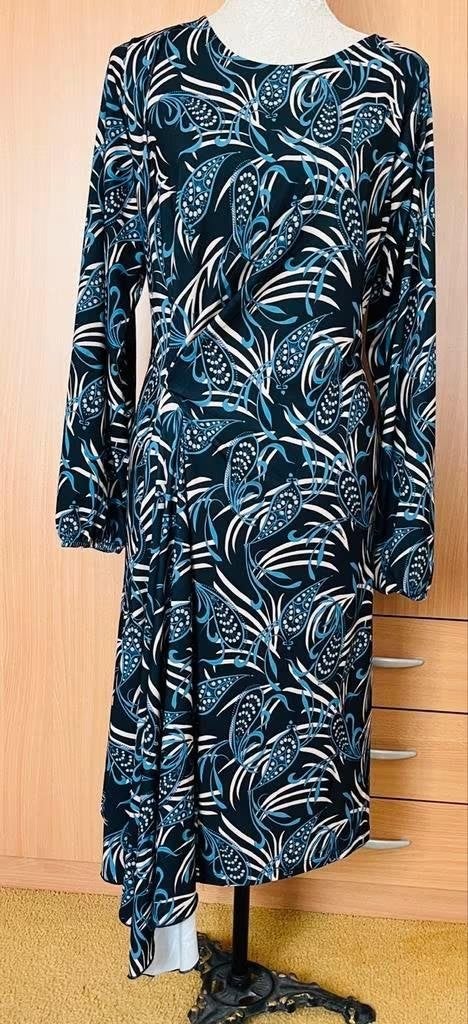 Bodyflirt jurk maat 46[v], Blauw, Maat 46/48 (XL) of groter, Ophalen of Verzenden, Zo goed als nieuw