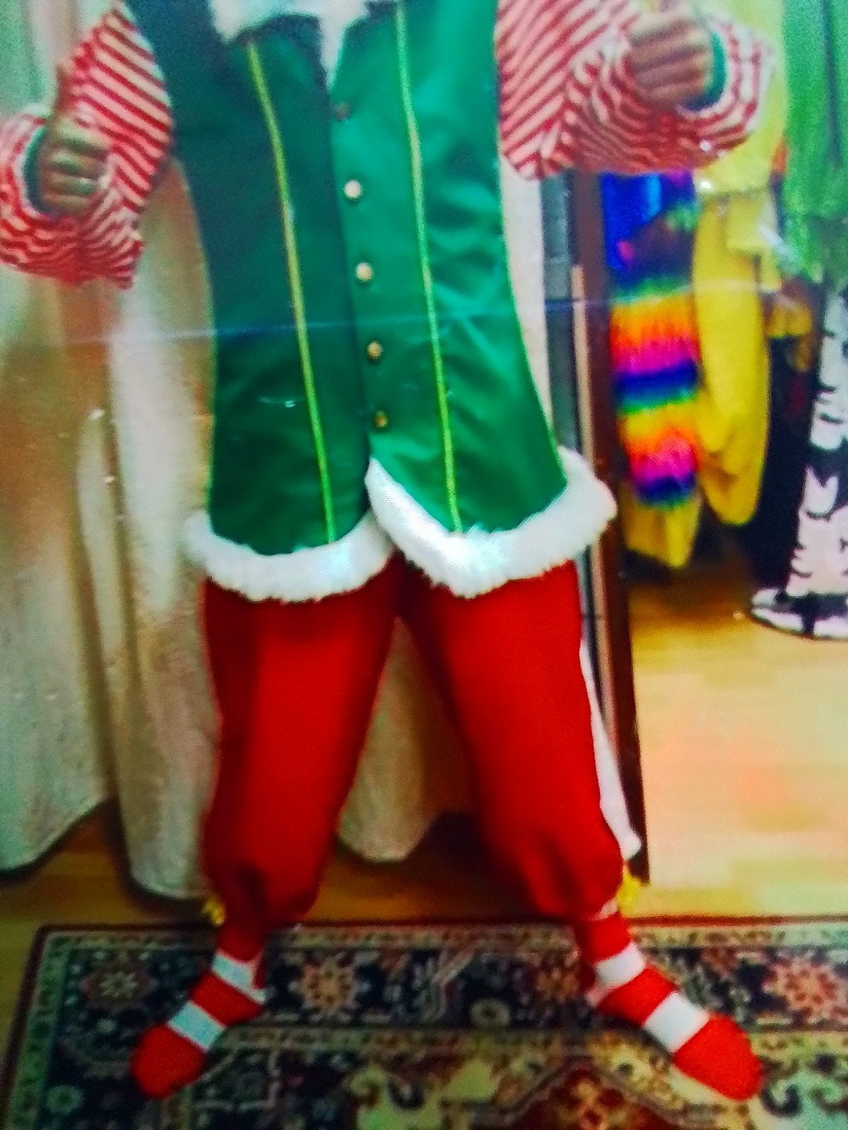 kerst elf , kerstvrouw  , 4 kerst kostuums, Kleding | Heren, Ophalen of Verzenden, Zo goed als nieuw, Kerstmis of Sinterklaas